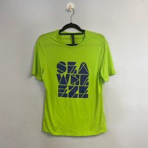 Lululemon Seawheeze Women's 2019 Green Love Crew T-Shirt Size M